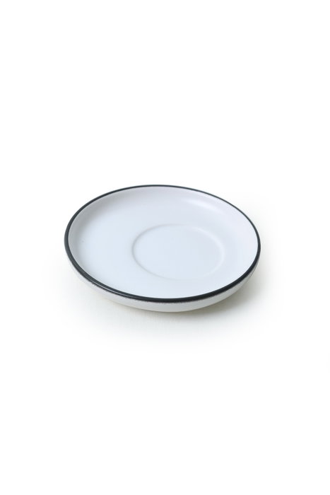 Hermia Juego de tazas de café de gres Blanco mate